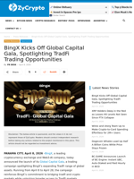 BingX Kicks Off Global Capital Gala, Spotlighting TradFi Trading Opportunities