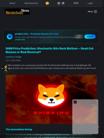 SHIB Price Prediction: Stochastic Hits Rock Bottom — Dead Cat Bounce or Real Reversal? - Blockchain.News