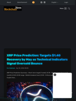 XRP Price Prediction: Targets $1.40 Recovery by May as Technical Indicators Signal Oversold Bounce - Blockchain.News