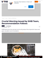 Crucial Warning Issued by SHIB Team, Recommendation Follows