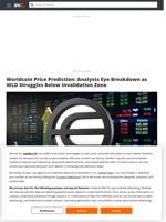 Worldcoin Price Prediction: Analysts Eye Breakdown as WLD Struggles Below Invalidation Zone - Brave New Coin