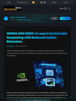 NVIDIA HGX B200: A Leap in Sustainable Computing with Reduced Carbon Emissions - Blockchain.News