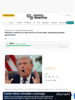 Pakistan confirms no date set for US-Iran talks, delaying potential agreements