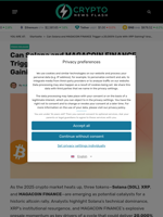 Can Solana and MAGACOIN FINANCE Trigger a 20,000% Cycle With XRP Gaining? Analysts Think So