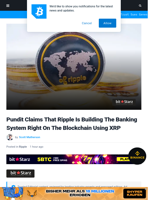 Pundit Claims That Ripple Is Building The Banking System Right On The Blockchain Using XRP | Bitcoinist.com