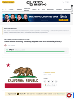 Steve Hilton's strong showing signals shift in California primary