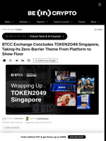 BTCC Exchange Concludes TOKEN2049 Singapore, Taking Its Zero-Barrier Theme From Platform to Show Floor