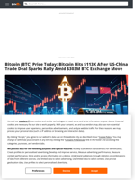 Bitcoin (BTC) Price Today: Bitcoin Hits $113K After US-China Trade Deal Sparks Rally Amid $303M BTC Exchange Move - Brave New Coin