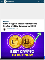 Next Crypto Trend? Investors Prefer Utility Tokens in 2026 - TechBullion