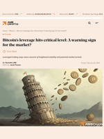 Bitcoin's leverage hits critical level: A warning sign for the market? - AMBCrypto