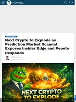 Next Crypto to Explode as Prediction Market Scandal Exposes Insider Edge and Pepeto Responds - TechBullion