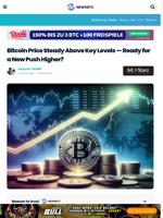 Bitcoin Price Steady Above Key Levels — Ready for a New Push Higher?