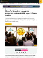 MoonPay Launches Enterprise Stablecoin Suite with M0 Integration