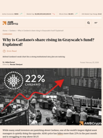 Why is Cardano’s share rising in Grayscale’s fund? Explained! - AMBCrypto