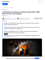 BlackRock’s $160 Million Bitcoin Move: A Sign of Market Shifts?