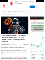 XRP Price Prediction: ETFs To Boost Ripple By 2800% While This New Layer-2 Project Is Catching Whale Attention - NullTX
