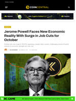 Jerome Powell Faces New Economic Reality With Surge in Job
