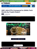 XRP, ADA ETFs Compared to 2000s Tech Stocks by Crypto Expert