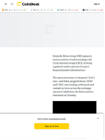 Deutsche Börse, Circle to Integrate Stablecoins Into European Market Infrastructure