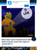Bitcoin Hyper supera il traguardo dei 26 milioni di dollari in presales, mentre Aster registra un aumento dell'11% | Bitcoinist.com