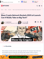 Bless Crypto Network Rockets 250% at Launch — Can It Continue