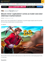 Bitcoin Miners Reveal New 'Long-Term Buying Opportunities' at $61,000