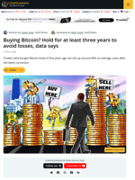 Buying Bitcoin? Hold BTC for at Least Three Years to Avoid Losses