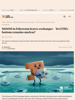 $660M in Ethereum leaves exchanges - Yet ETH's bottom remains unclear! - AMBCrypto