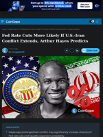 Fed Rate Cuts More Likely If U.S.-Iran Conflict Extends, Hayes Predicts