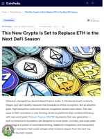 This New Crypto Is Set to Replace ETH in the Next DeFi Season