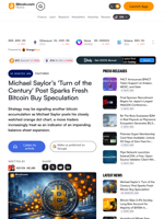 Michael Saylor’s 'Turn of the Century' Post Sparks Fresh Bitcoin Buy Speculation – Featured Bitcoin News