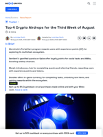 Crypto Airdrops: Wormhole, Sentient, and Others to Watch