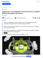 Dogecoin Price Eyes Breakout as Hidden Bullish Signal Appears