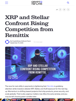 XRP and Stellar Confront Rising Competition from Remittix