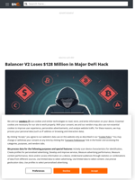 Balancer V2 Loses $128 Million in Major DeFi Hack - Brave New Coin