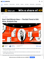 5 Bullish Factors Showing Bitcoin’s Uptrend Isn’t Over Yet