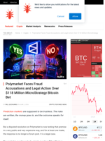 Polymarket Faces Fraud Accusations and Legal Action Over $118 Million MicroStrategy Bitcoin Bet - NullTX