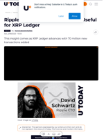 Ripple CTO Reveals What's Most Useful for XRP Ledger