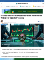 Mantle Witnesses Massive Bullish Momentum With 26% Upside Potential - TheNewsCrypto