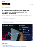 WLD Price Prediction: Below Every Short-Term Average as Oversold Signals Compete With Relentless Taker Selling - Blockchain.News