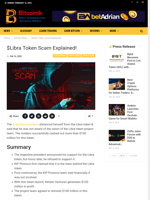 $Libra Token Scam Explained! - Bitcoinik