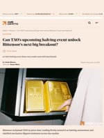 Can TAO's upcoming halving event unlock Bittensor's next big breakout? - AMBCrypto