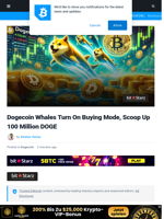 Dogecoin Whales Turn On Buying Mode, Scoop Up 100M DOGE