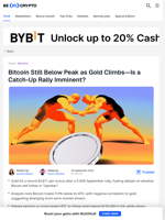 Is Bitcoin Quietly Preparing Its Own Gold-Like Rally?