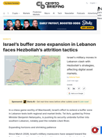 Israel's buffer zone expansion in Lebanon faces Hezbollah's attrition tactics