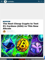 The Next Cheap Crypto to Test $1: Cardano (ADA) vs This New Altcoin - TechBullion