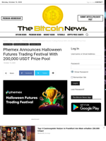 Phemex Announces Halloween Futures Trading Festival With 200,000 USDT Prize Pool