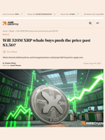 Will 320M XRP whale buys push the price past $3.50? - AMBCrypto