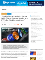 "StableStock Lands in Korea With 300+ Korean Stocks and ETFs for Stablecoin Users"