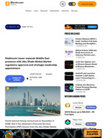 Circle Secures UAE Financial License and Appoints Visa Veteran as Regional Managing Director – News Bytes Bitcoin News
